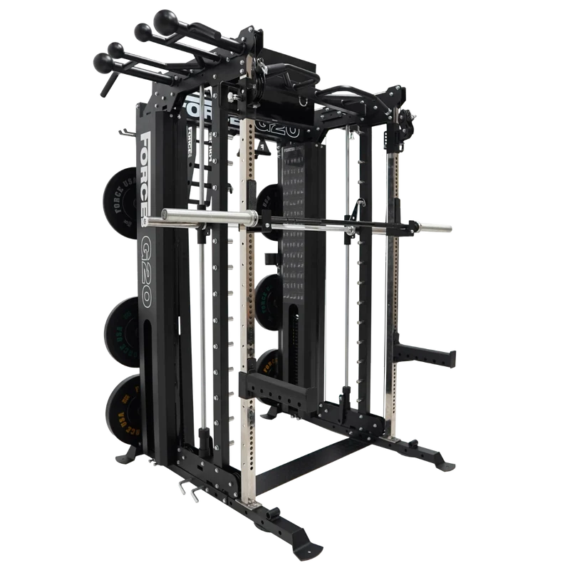 Entraîneur tout-en-un G20 V2 Pro™ - Machine Smith Multipuissance, double poulie et presse verticale