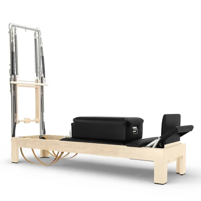 Elina Pilates Classic Reformer Naturholz 86" mit Tower