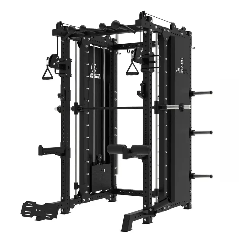 Smith Machine B500 PRO – Multipresse mit Doppelpulley & Rack