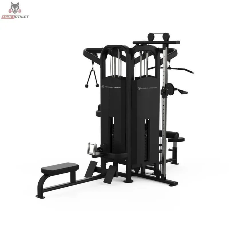 Multifunktionsgerät 4 Stationen Titanium Strength Black Series