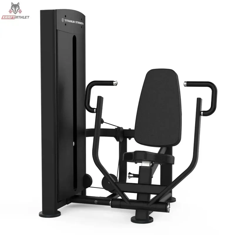 Vertikale Brustpresse Titanium Strength Black Series