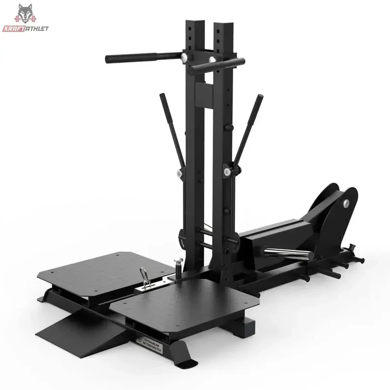 Belt Squat Pro - Kniebeugen mit Gürtel Titanium Strength Elite Series
