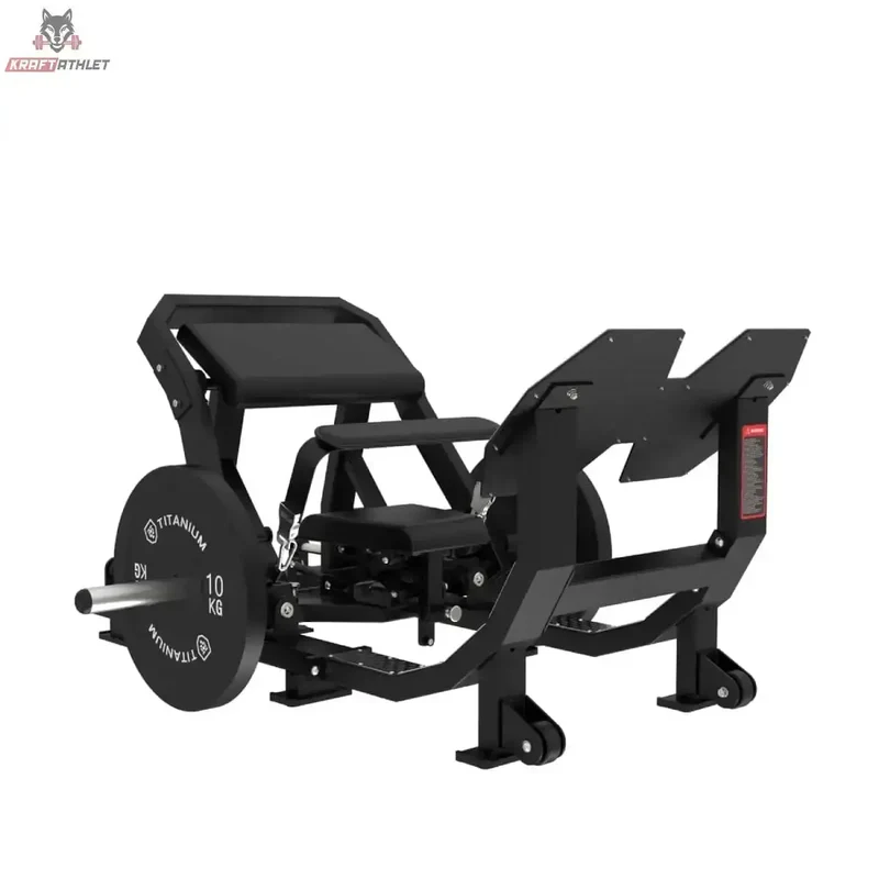 Ultimate Hip Thrust Titanium Strength Elite Series – Plattenbestückung