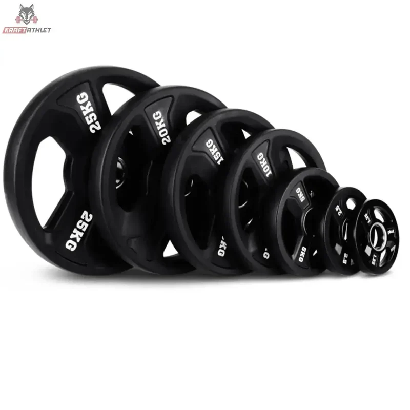Premium Olympische Scheiben-Set 150 kg Titanium Strength