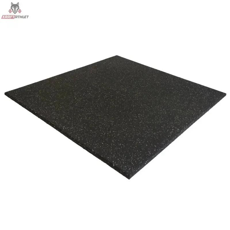 Premium Bodenschutzmatte mit hoher Dichte in Studio-Qualität - 100x100 cm - (Weiß gefleckt) Titanium Strength