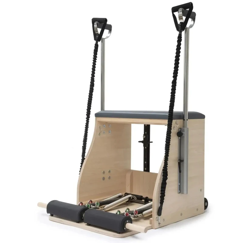 Elina Pilates Combo Chair Compact Wood Pilates Chair Elite Series