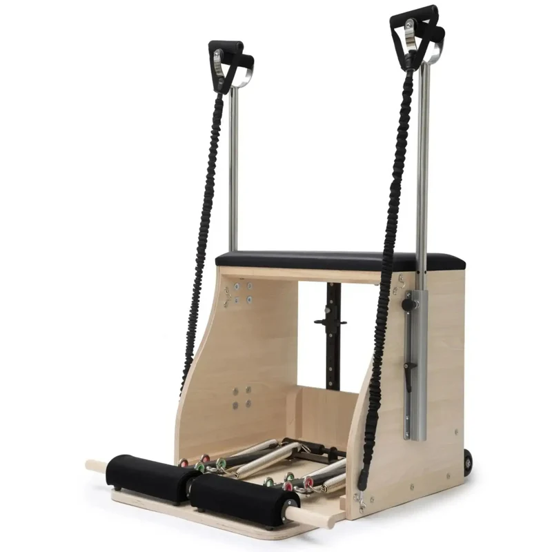 Elina Pilates Combo Chair Compact Wood Pilates Chair Elite Series