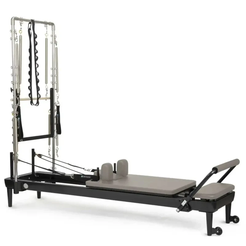Elina Pilates Nubium Black Edition Reformer mit Tower