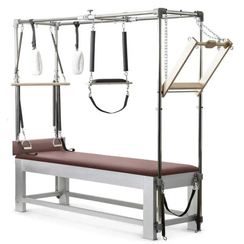 Elina Classic Aluminum Cadillac – Premium Pilates Komplettgerät, Green