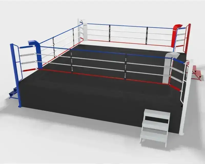 Wettkampf-Boxring mit 1 m Podium – 6×6 und 7×7 m