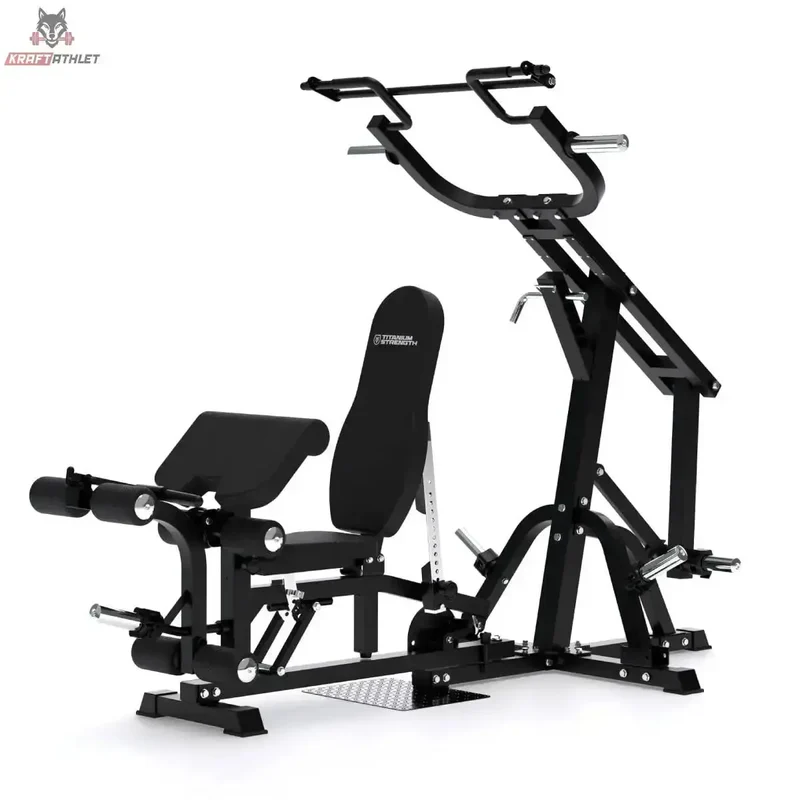 LG1 Multigym Hebelmaschine mit Multipositionsbank (Semi-Professionell) – 250 kg