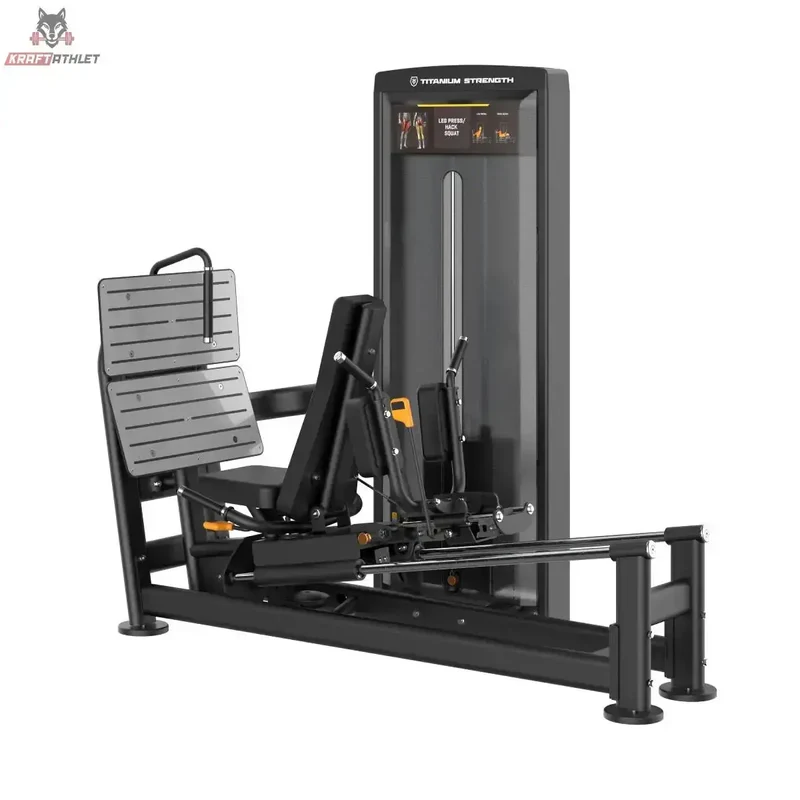 Titanium Strength Black Series Selektierte Dual-Beinpresse / Hack Squat V2